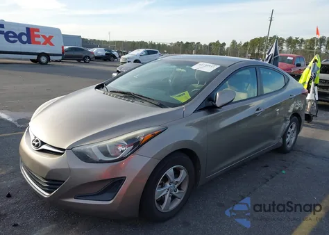 2015 Hyundai Elantra Se z USA, uszkodzony, nr VIN 5NPDH4AEXFH621723